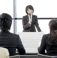 説明会のゲストスピーカーに応募