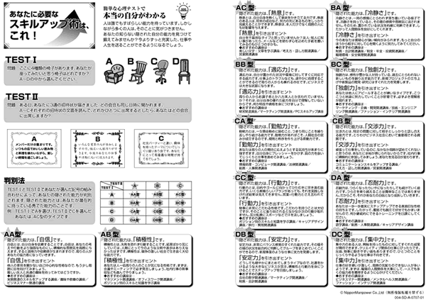 簡単なチャートやテスト